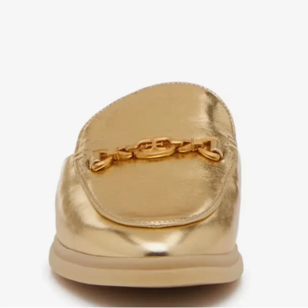 🌸SAM EDELMAN🌸 Kira Mule Gold Metallic Size: 7M - Picture 2 of 14